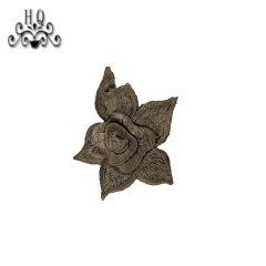 New sales of hand-stitched beaded craft sandals flower shoe material upper shoe buckle accessories