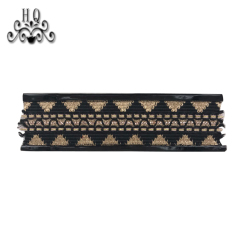 The new PU material braided summer women's sandals upper semi-finished products wholesale processing customization