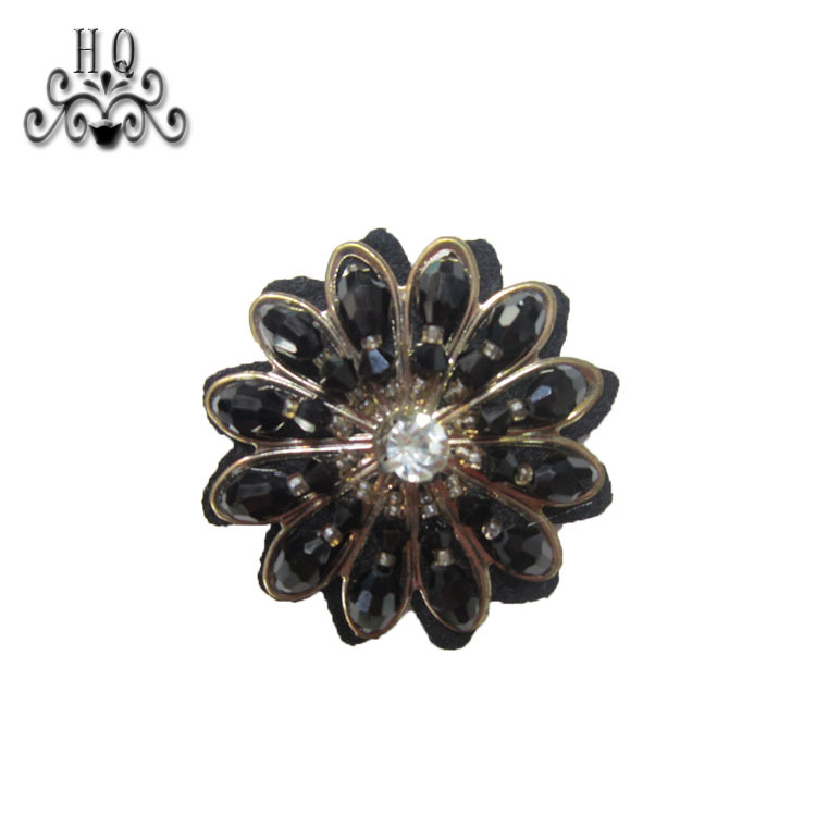 Cross-border explosive metal shoe buckle shoe chain shoe flower zinc alloy women's shoes children's shoes flower shoe buckle shoe accessories open mold customization