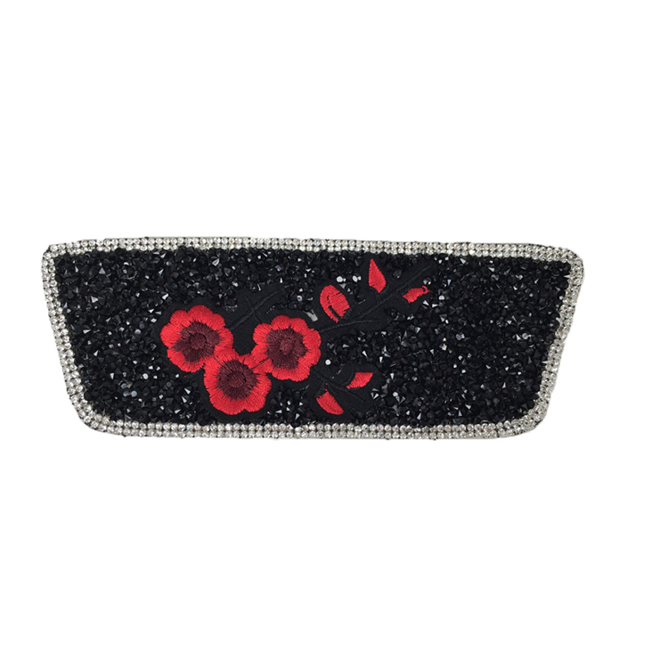Europe and the United States new Bohemia beaded beaded shoes floral beaded women's shoes slippers children's shoes floral shoe buckle accessories to sample processing