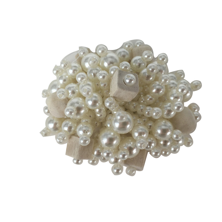 Europe and the United States new Bohemia beaded beaded shoes floral beaded women's shoes slippers children's shoes floral shoe buckle accessories to sample processing