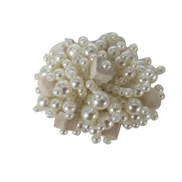 Europe and the United States new Bohemia beaded beaded shoes floral beaded women's shoes slippers children's shoes floral shoe buckle accessories to sample processing