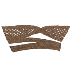 New hot-selling semi-finished summer women's shoes sandals hand-woven upper shoe material processing customization