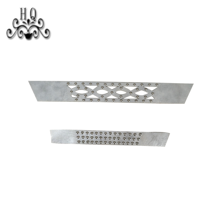 Hot new fashion nail accessories sandals upper semi-finished products to sample processing custom shoe accessories