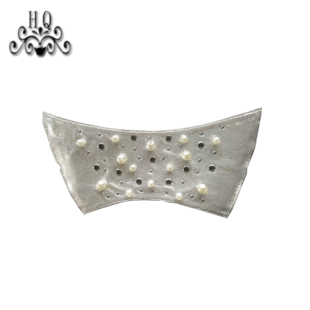 Hot new laser hot drilling nail hand woven jewelry women sandals upper semi-finished wholesale processing customization