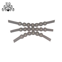 Hot new fashion nail accessories sandals upper semi-finished products to sample processing custom shoe accessories