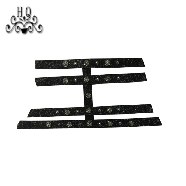 Hot new fashion nail accessories sandals upper semi-finished products to sample processing custom shoe accessories