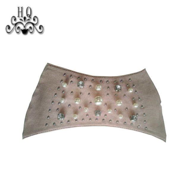 Hot new laser hot drilling nail hand woven jewelry women sandals upper semi-finished wholesale processing customization