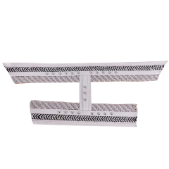 Hot new braided laser spot hot diamond jewelry women sandals upper semi-finished wholesale processing customization