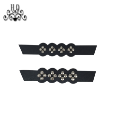 Hot new fashion nail accessories sandals upper semi-finished products to sample processing custom shoe accessories
