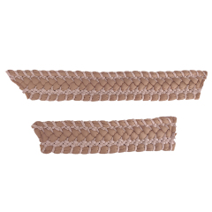 Hot new braided laser spot hot diamond jewelry women sandals upper semi-finished wholesale processing customization