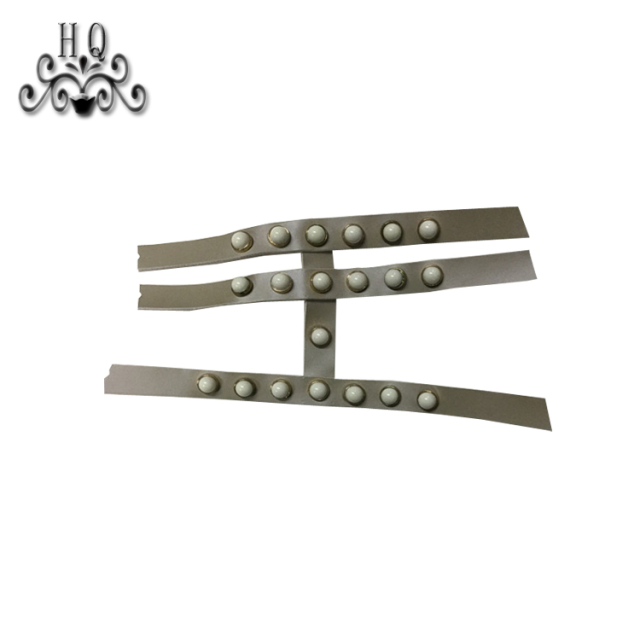 Hot new fashion nail accessories sandals upper semi-finished products to sample processing custom shoe accessories