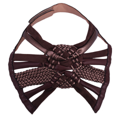 Hot new braided laser spot hot diamond jewelry women sandals upper semi-finished wholesale processing customization