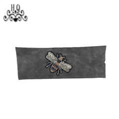 2021 new stitched bead chain shoe material female fashion jewel inlaid sandal upper semi-finished products to sample processing custom