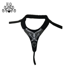 2021 new stitched bead chain shoe material female fashion jewel inlaid sandal upper semi-finished products to sample processing custom