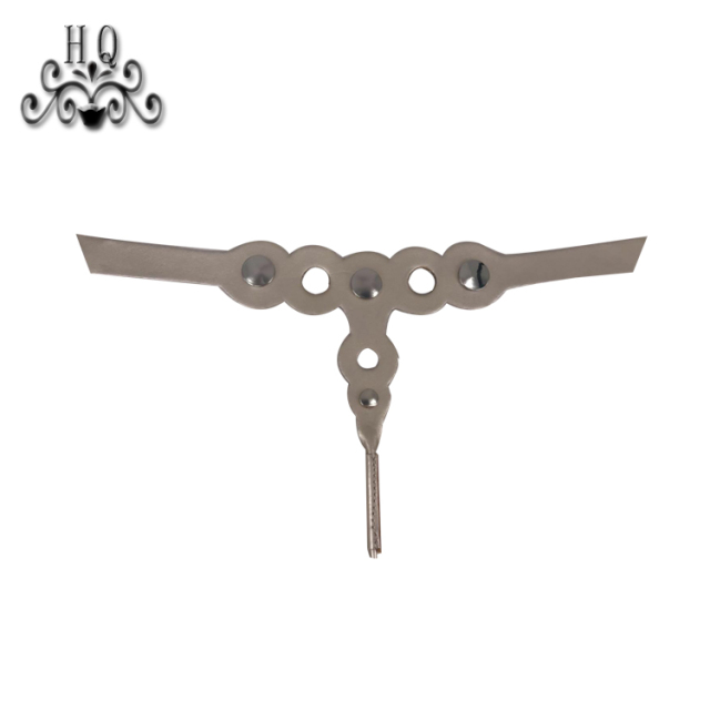 2021 new stitched bead chain shoe material female fashion jewel inlaid sandal upper semi-finished products to sample processing custom