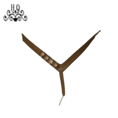 2021 new stitched bead chain shoe material female fashion jewel inlaid sandal upper semi-finished products to sample processing custom