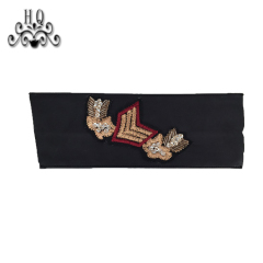 2021 new stitched bead chain shoe material female fashion jewel inlaid sandal upper semi-finished products to sample processing custom