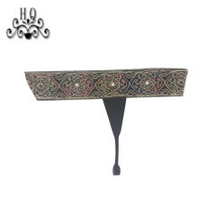 2021 new stitched bead chain shoe material female fashion jewel inlaid sandal upper semi-finished products to sample processing custom