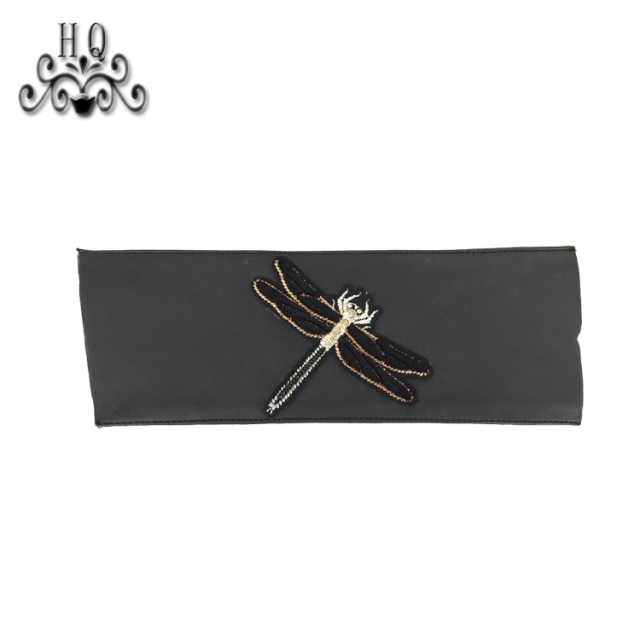 2021 new stitched bead chain shoe material female fashion jewel inlaid sandal upper semi-finished products to sample processing custom