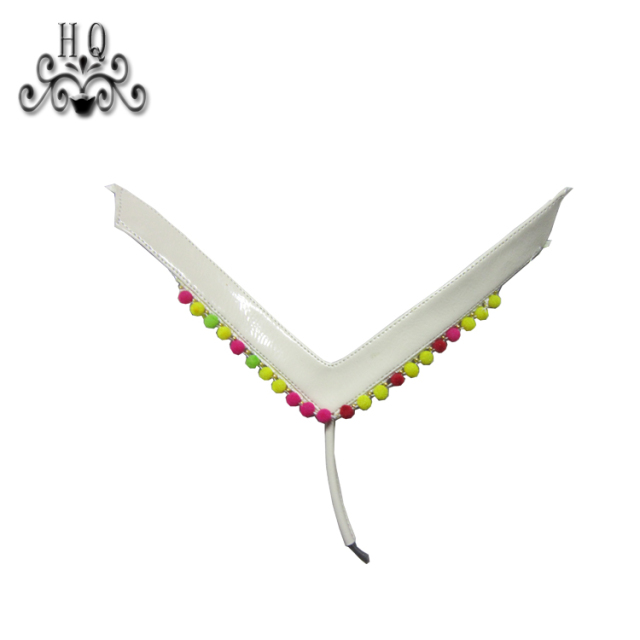 New stitched bead chain shoe material female fashion jewel inlaid sandal upper semi-finished products to sample processing custom