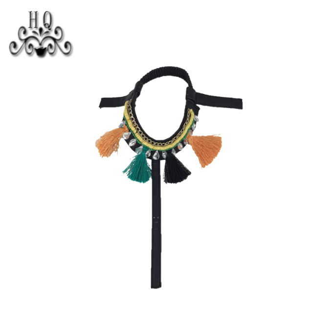 New stitched bead chain shoe material female fashion jewel inlaid sandal upper semi-finished products to sample processing custom