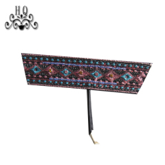 New stitched bead chain shoe material female fashion jewel inlaid sandal upper semi-finished products to sample processing custom