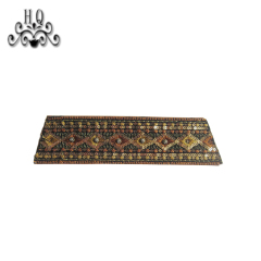 New stitched bead chain shoe material female fashion jewel inlaid sandal upper semi-finished products to sample processing custom