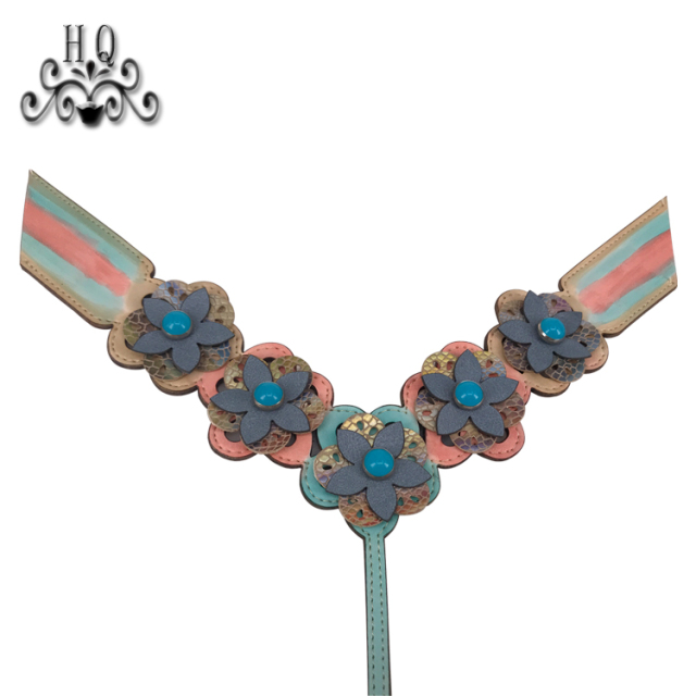 New stitched bead chain shoe material female fashion jewel inlaid sandal upper semi-finished products to sample processing custom