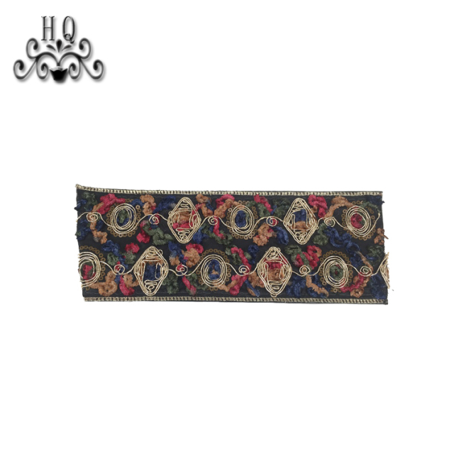 2021 new stitched bead chain shoe material female fashion jewel inlaid sandal upper semi-finished products to sample processing custom