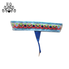 Cross-border manufacturers hand-stitched bead women's slippers shoe upper shoe materials shoe accessories processing customization