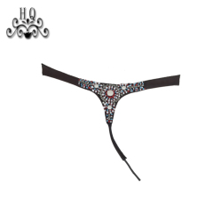 Cross-border manufacturers hand-stitched bead women's slippers shoe upper shoe materials shoe accessories processing customization