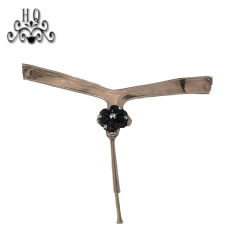 Cross-border manufacturers hand-stitched bead women's slippers shoe upper shoe materials shoe accessories processing customization