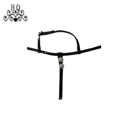 Cross-border manufacturers hand-stitched bead women's slippers shoe upper shoe materials shoe accessories processing customization