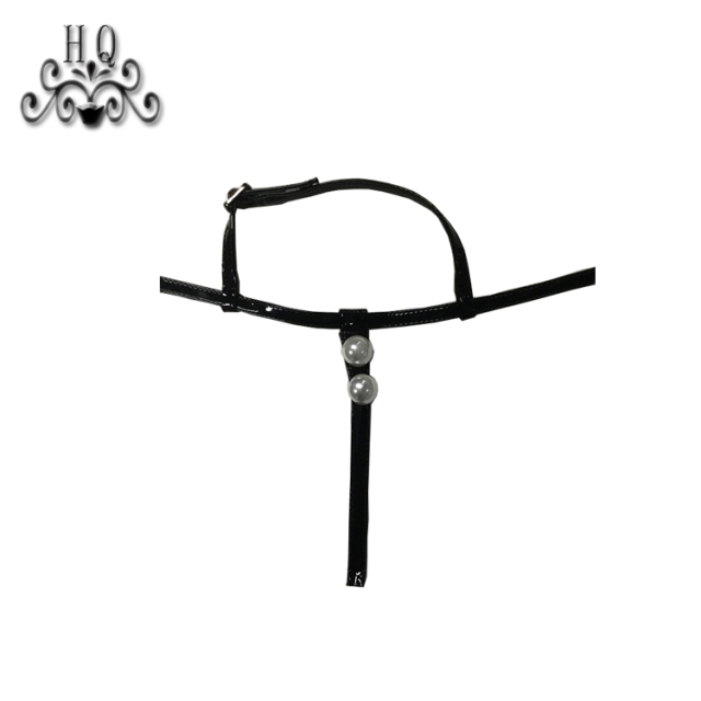 Cross-border manufacturers hand-stitched bead women's slippers shoe upper shoe materials shoe accessories processing customization