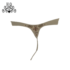 Cross-border manufacturers hand-stitched bead women's slippers shoe upper shoe materials shoe accessories processing customization