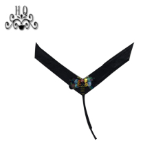 Cross-border manufacturers hand-stitched bead women's slippers shoe upper shoe materials shoe accessories processing customization