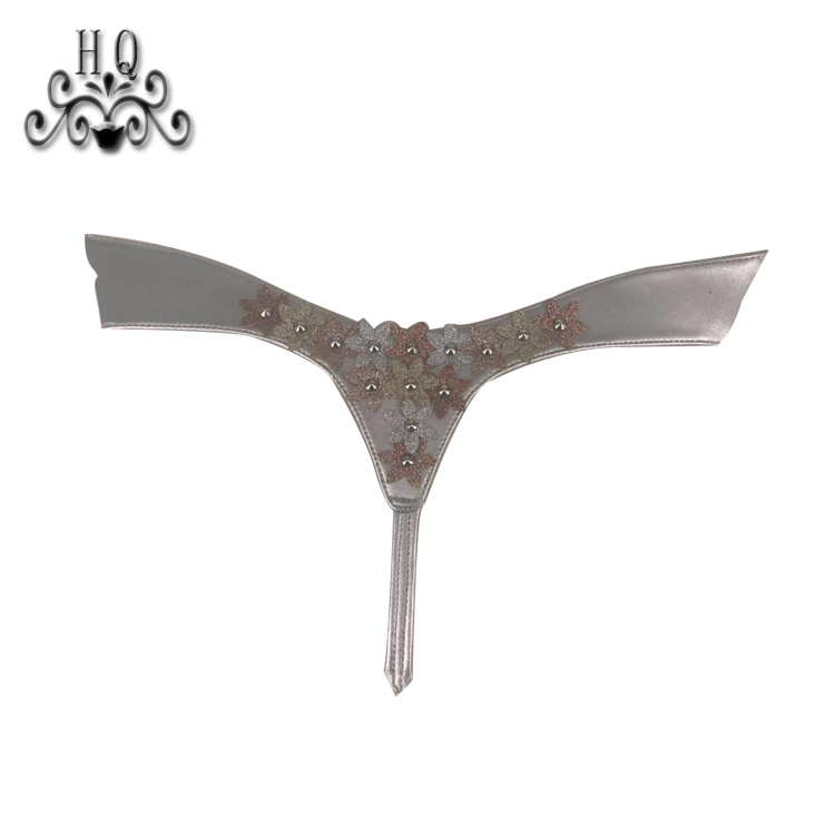 Europe and the United States hot summer women's sandals upper semi-finished hand sewing beading technology shoe shoe material factory processing