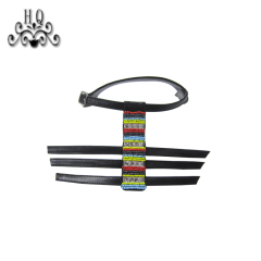 Europe and the United States hot summer women's sandals upper semi-finished hand sewing beading technology shoe shoe material factory processing