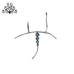 Europe and the United States hot summer women's sandals upper semi-finished hand sewing beading technology shoe shoe material factory processing