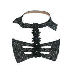 Europe and the United States hot summer women's sandals upper semi-finished hand sewing beading technology shoe shoe material factory processing