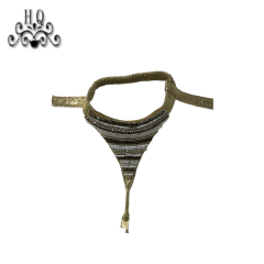 Europe and the United States hot summer women's sandals upper semi-finished hand sewing beading technology shoe shoe material factory processing