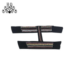 Hot new laser spot hot drill hand sewing bead nail bead lady sandal upper semi-finished wholesale processing customization