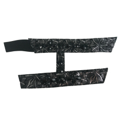 Hot new laser spot hot drill hand sewing bead nail bead lady sandal upper semi-finished wholesale processing customization