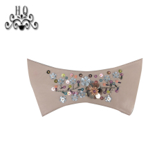 Hot new laser spot hot drill hand sewing bead nail bead lady sandal upper semi-finished wholesale processing customization