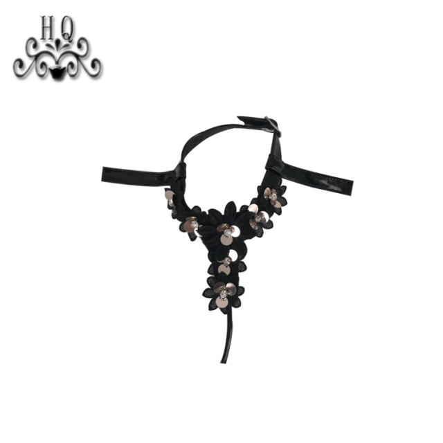 Hot new laser spot hot drill hand sewing bead nail bead lady sandal upper semi-finished wholesale processing customization