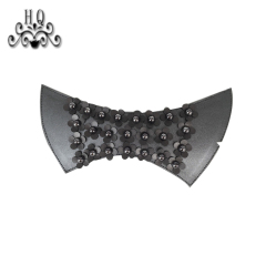 Hot new laser spot hot drill hand sewing bead nail bead lady sandal upper semi-finished wholesale processing customization