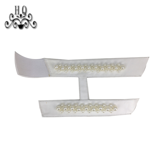 Hot new laser spot hot drill hand sewing bead nail bead lady sandal upper semi-finished wholesale processing customization