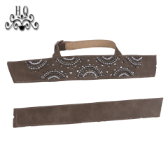 Hot new laser spot hot drill hand sewing bead nail bead lady sandal upper semi-finished wholesale processing customization