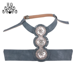 New embroidery rope embroidery sequin embroidery beaded sewing beads female fashion slippers shoe upper accessories manufacturers processing custom